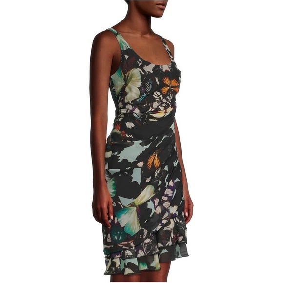 Ungaro beautiful Maren butterfly ruched dress - Picture 4 of 10